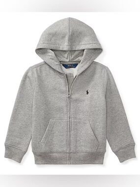 Polo by Ralph Lauren Kids Grey Full-Zip Hoodie
